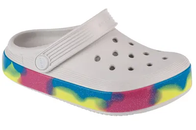 Papuci de tip crocs universali 2097141fs pentru vară albi pentru bebeluși