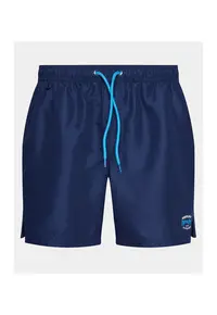 Short de baie barbati - 304114748 - Albastru inchis - Poliester
