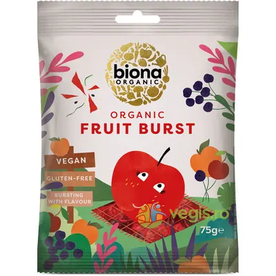 Jeleuri Fruit Burst fara Gluten Ecologice/Bio 75g