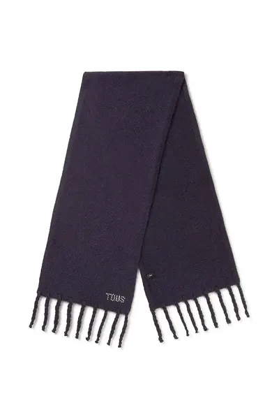 Tous esarfa din amestec de lana TEXTIL