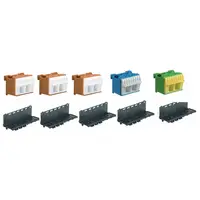 Pachet trifazat cu impamantare - Borne Distributie pentru Tablouri Electrice Trifazate – QuickConnect