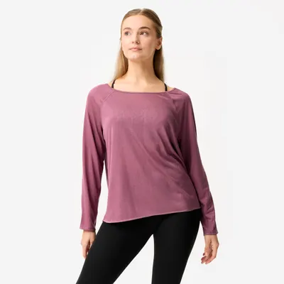 Tricou Dans modern modulabilă Mov Damă