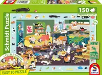 Puzzle pentru copii Schmidt din 150 piese - Pisici jucăușe