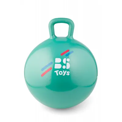 Minge saltareata BS Toys verde pentru copii