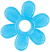 Jucărie de dentiție pentru bebeluși Vaboono - Daisy, albastru