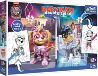 Puzzle cu două fețe Trefl din 2 x 10 de piese - Paw Patrol