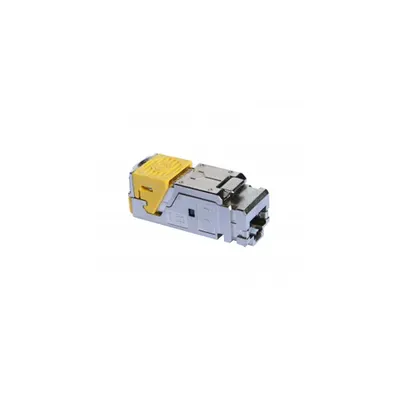 Set of 6 high density RJ 45 connectors pentru flat and angled panel LCS³ - Cat.6 A STP