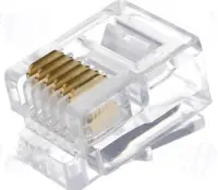 Conector RJ12 6p6c, RJ12W
