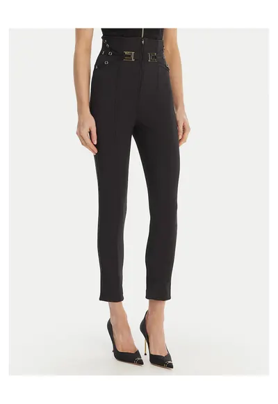 Pantaloni poliester - Negru
