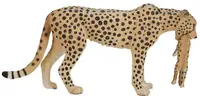 Figurină Mojo Animal Planet - Ghepard femelă cu pui