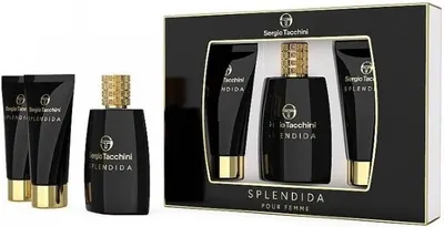 Sergio Tacchini Set Splendida - Apă de parfum, Gel de duș și Loțiune, 3 х 100 ml