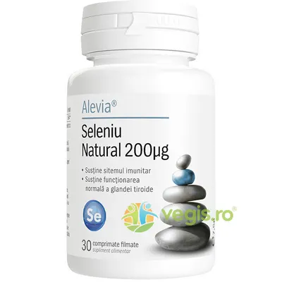 Seleniu Natural 200mg 30cpr