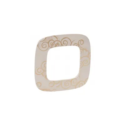 Placa Valena Allure - 1 module - narcis gold