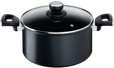 Oală Tefal - Unlimited G2554672, 24 cm, negru