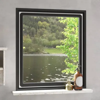 Gossi plasa insecte magnetica pentru ferestre, alb, 130x150 cm