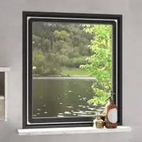Gossi plasa insecte magnetica pentru ferestre, alb, 130x150 cm