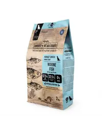 COUNTRY OF ANIMALS hrană uscată cu pește marin pentru câini M 2 kg