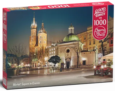 Puzzle Cherry Pazzi din 1000 de piese - Frumusetea Cracoviei