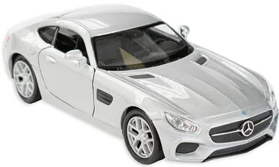 Mașinuță din metal Toi Toys Welly - Mercedes AMG, gri