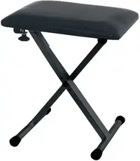 Scaun pentru pian Gewa - KB-10B, negru