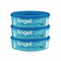 Rezerva pentru cos ermetic scutece murdare, Angelcare, Set 3 buc., Tehnologie OdourSeal, Utilizare indelungata