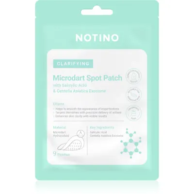 Notino Clarifying Microdart Spot Patch plasturi pentru piele problematică impotriva acneei 9 buc