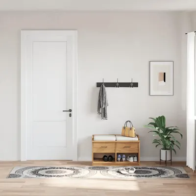 vidaXL Covor lavabil, multicolor, 80x300 cm