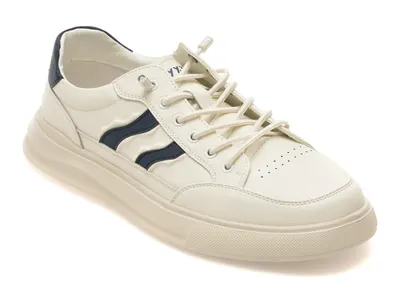 Pantofi sport GRYXX albi, 86282, din piele naturala