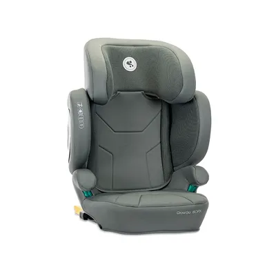 Scaun auto pentru copii Lorelli Growgo Green cu isofix, pliabil, protectii laterale extensibile, tetiera reglabila, 100-150 cm, 3-12 ani