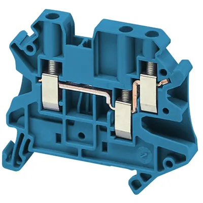 Bloc Terminal De Trecere Linergy4Mm² 32A Cu Un Nivel 2X2 Conex. Cu ArcAlbastru