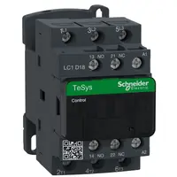 Contactor TeSys D 3P 18A AC-3 440V - aux 1NO+1NC, bobina 230V 50Hz Schneider LC1D18P5