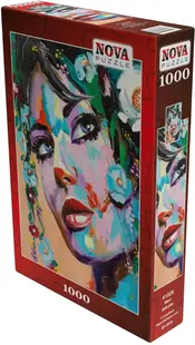 Puzzle Nova puzzle din 1000 piese - Aspect albastru