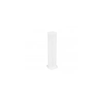Mini coloana - 2 compartimente - inaltime 0.68 m - aluminiu body and capacs - alb finish