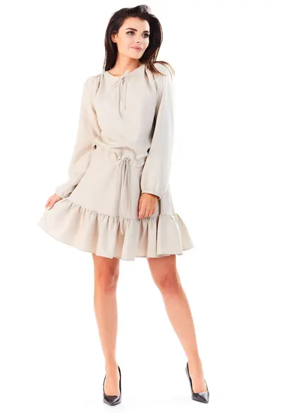 Rochie dama Poliester - M143 - Bej