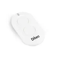 Telecomanda Ditec ZEN2W, 2 canale, 433.92 MHz, 150 m, alb