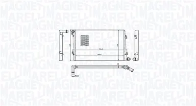Radiator Racire Motor (manual) Potrivit Audi A3; Seat Altea, Altea Xl, Leon, Toledo Iii; Skoda Octavia Ii, Superb Ii; Vw Caddy Iii, Caddy Iii Minivan, Eos, Golf Plus V, Golf V, Jetta Iii 1.6-2.0d 05.0