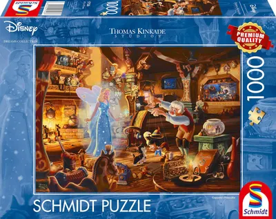 Puzzle Schmidt din 1000 de piese - Disney: Pinocchio