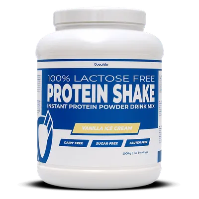 Proteina din albus de ou cu aroma de inghetata de vanilie, 2kg, Ovowhite