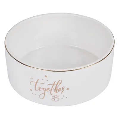 Bol pentru animale pentru câini din ceramică ø 16 cm – Love Story