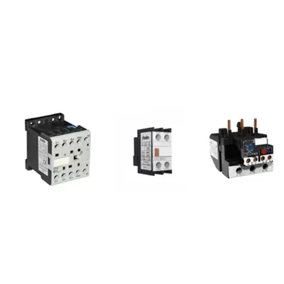 Pachet Complet Control Motor: Contactor 40A, Contacte Auxiliare si Releu Termic 30-40A