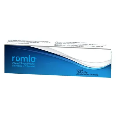 Romla 25 Mg/25 Mg/g X 1