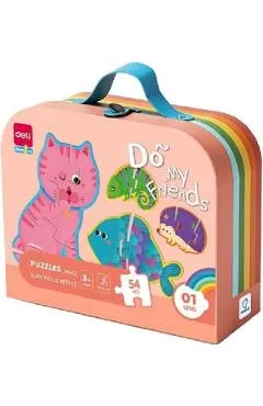 Puzzle 54: My Friends. Piese cu efect luminos
