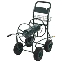 Gossi carucior pentru furtun de gradina cu racord 1/2, 75 m, otel