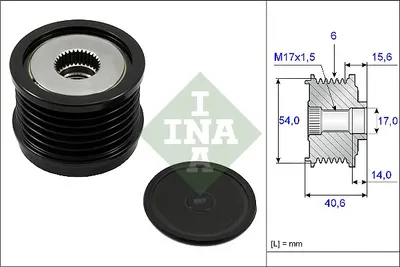 Fulie Alternator Alfa Romeo Giulietta; Chrysler Delta; Fiat 500l, 500x, Bravo Ii, Croma, Tipo; Jeep Renegade; Lancia Delta Iii; Suzuki Sx4 S-Cross, Vitara 1.6d 1.9d 2.0d Dupa 2005
