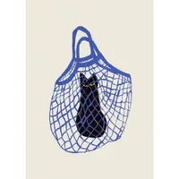 Poster 30x40 cm The Cat’s In The Bag – Chloe Purpero Johnson – The Poster Club