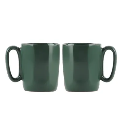 Căni verde-închis 2 buc. pentru espresso din gresie 80 ml Fuori – Vialli Design
