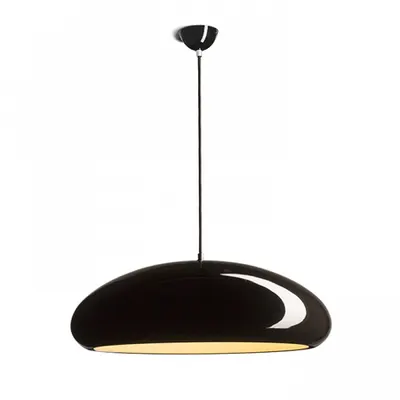 ROZE 53 Corp de iluminat suspendat shiny negru/alb 230V E27 42W