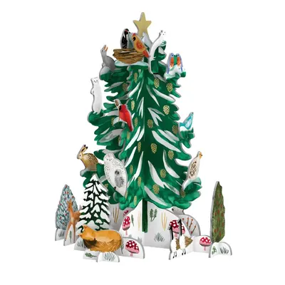 Calendar Advent Christmas Conifer – Roger la Borde