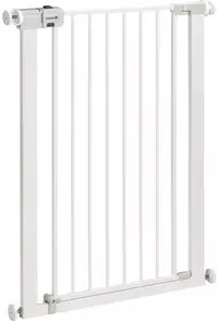 Poarta de siguranta, din metal, universala, inalta, pentru usi, Safety 1st, Alba