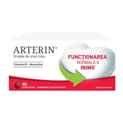 Arterin, Omega Pharma | 90 comprimate